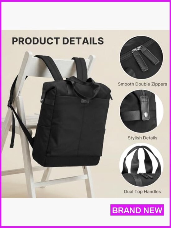 16 Inch Laptop Backpack Large Capacity Work Travel College main image 4